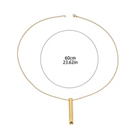 Collier de méditation anti-stress en acier inoxydable avec pendentif de prière, bijoux de mode, vente en gros pour cadeau de l'Aïd