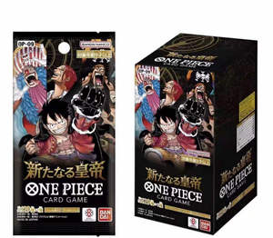 Carte da Gioco Giapponesi One Piece Sigillate <span class=keywords><strong>in</strong></span> Fabbrica, Edizione Ban Dai Op09, Quattro Imperatori, Ecologiche - Product Image 2