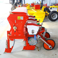 Semoir multifonctionnel 4 rangs pour maïs sans labour et maïs, modèle 2BYF-4 avec boîte de vitesses, monté sur 3 points pour tracteurs de 40-50 CV