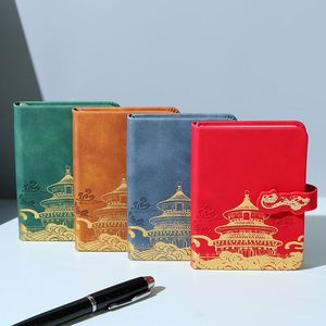 Cuaderno Estilo Chino A7, Diario de PU, Regalo Corporativo Personalizable para Aficionados a la Cultura y Negocios Globales - Product Image 2