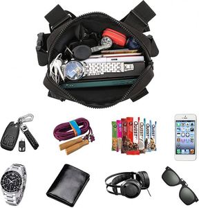 Pochette de poitrine légère et discrète BSCI, gilet de poitrine avec support de téléphone intégré pour l'entraînement, le cyclisme et la randonnée - Product Image 5