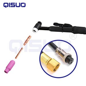 Antorcha de Soldadura TIG WP17, Antorcha de <span class=keywords><strong>Soldador</strong></span> de 4 m, 140 A, 150 Amperios, Refrigerada por Aire, Pistola de Soldadura TIG SR-17V con Enchufe Europeo - Product Image 5