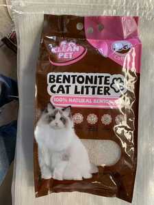 Litière pour chat en bentonite parfumée au café 10L, 100% naturelle, forte absorption, contrôle des odeurs, faible poussière, pour plusieurs chats - Product Image 2