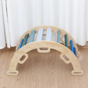 Prix usine Montessori toboggan combinaison toywood intérieur enfant en bas âge jouets d'escalade - Product Image 3