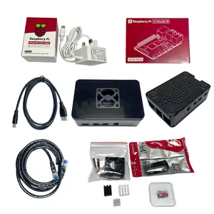 Raspberry pi 4 modèle B kit de démarrage 4B 1GB 2GB 4GB 8GB ensemble boîtier de tablette paquet complet pi4 kit d'ordinateur de développement de bureau