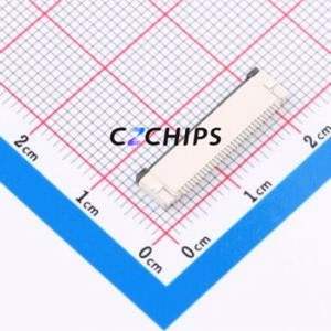 CAX-AFC01-32XCB-H2.0 FFC/FPC Connector SMD,P=0.5mm,Horizontal Mount Connector Flip Cover Type Bottom Contact 32P 0.5mm - Product Image 2