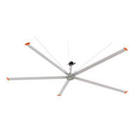 Ventilateur HVLS Qixiang, ventilateur de plafond industriel, école, entrepôt, salle de sport, église, mosquée, ventilateur HVLS de 8 à 24 pieds