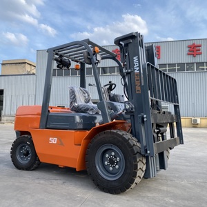 <span class=keywords><strong>Chariot</strong></span> <span class=keywords><strong>élévateur</strong></span> diesel tout-terrain chinois avec moteur EPA, direction par roues arrière, 3 tonnes, 5 tonnes, pour le transport de marchandises lourdes hors route - Product Image 1