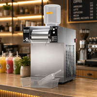 Machine à glace pilée commerciale modèle 220F, 220V, haute performance, pour la préparation de Bingsu, idéale pour les boutiques de desserts et les cafés de bubble tea