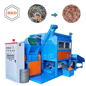 BRD model 1000 Safe Operation Copper Granulator Machine for Worker Safety