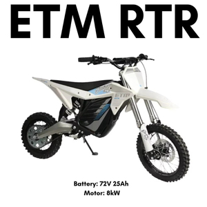 Moto tout-terrain électrique ETM RTR 72V haute tension Electro and Co prête pour le tout-terrain - Product Image 2
