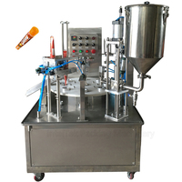 Machine à emballer de crème glacée entièrement automatique, appareil d'emballage original, pour aliments, sunnoir, en aluminium, pour le remplissage des Pop-up,