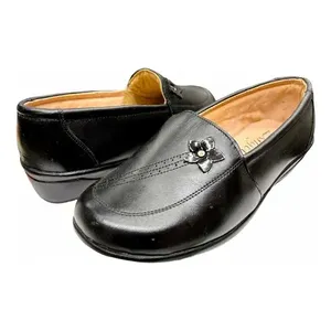 Zapatos Planos de Cuero con Punta en Pico para Mujer, Modelo 288, Antideslizantes, Plantilla de Cuero Genuino, para Otoño y Trabajo - Product Image 3