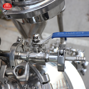 เครื่องปฏิกรณ์ Decarboxylation แจ็คเก็ตทำความร้อนและความเย็นทำจากสเตนเลสสตีลสำหรับ200L น้ำมันกัญชา - Product Image 4