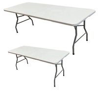 Table pliante portable en plastique rectangulaire extérieure de 5 pieds à vendre