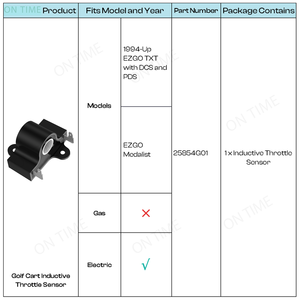 Cảm biến ga cảm ứng cho <span class=keywords><strong>ezgo</strong></span> TXT/DCS/Pds Xe golf điện 1994 lên #25854g01 25854-g01 - Product Image 6