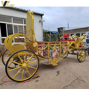 Calèche de mariage indienne Royal Victoria pour transport spécial - Product Image 5