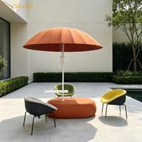 Parasol de jardin de luxe grand format pour usage commercial, parasol de jardin de grande taille, parasols solaires en gros pour villa et patio
