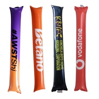 Bâton de cheering gonflable Bang Bang pas cher, bâton d'encouragement personnalisé, bâton de cheering de 60 cm, ballon Thunder Bang