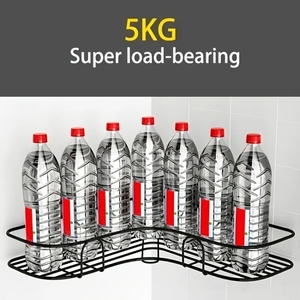 Drop Shipping in <span class=keywords><strong>ferro</strong></span> <span class=keywords><strong>battuto</strong></span> mensola da bagno a parete con supporto quadrato gratuito - Product Image 5