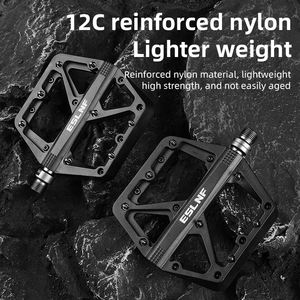 Plataforma de Pedal de Bicicleta Ultraligera de Nailon para Ciclismo de Carretera y Montaña Pedal Antideslizante <span class=keywords><strong>MTB</strong></span> <span class=keywords><strong>Pedales</strong></span> <span class=keywords><strong>Planos</strong></span> para BMX <span class=keywords><strong>MTB</strong></span> - Product Image 6