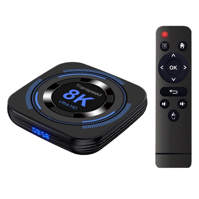 TV Box Quad Core Set Top Box Dual Band WiFi Media Player Smart TV Box 8K Allwinner H618 32G/64G Mali G31 GPU