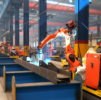 Sistema de Soldadura Robótica con Posicionamiento por Escaneo Visual para Fabricación de Vigas en H, Operación Automática y Costos de Mano de Obra Reducidos