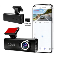 Mini Cámara para Coche WiFi Full HD 1080P sin Pantalla, con Sensor G y Grabación en Bucle 120 °   Control de Aplicaciones de Gran Angular, Compatible con Tipo-C, OEM/ODM