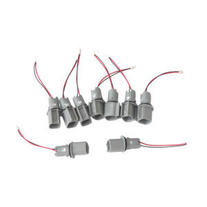 2 Pin Su Geçirmez Oto Konnektörü 12/24V IP67 LED Far Sis Lambası Kablo Demeti Fiş Soketi Araba Kamyon Motosiklet Işık Çubuğu için - Product Image 1