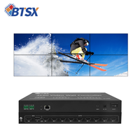 Processeur de mur vidéo 3840x2160 60Hz avec latence nulle et 180° °   Solution de mur vidéo commercial rotatif