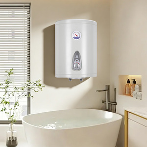 Chauffe-eau électrique mural multi-capacités 30L-100L avec réservoir émaillé pour douche domestique - Product Image 1