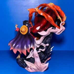 Figura de Acción de Monkey D. Luffy de <span class=keywords><strong>One</strong></span> <span class=keywords><strong>Piece</strong></span>, Edición Batalón del Halcón Rojo, Modelo Coleccionable de PVC, Juguete para Regalo, Éxito de Ventas 2026 - Product Image 4