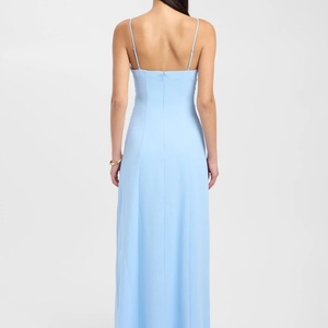 Fabricants de robes de luxe sur mesure, robes en crêpe pour femmes, fabricants de vêtements, robes de soirée élégantes pour femmes, robes de soirée formelles de luxe - Product Image 2