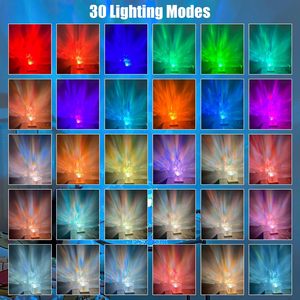 Home Decoration Dynamic Water Ripple <b>Light</b> Rgb Color Changing Atmosphere Lamp Indoor Ambient <b>Night</b> <b>Light</b> - Product Image 4