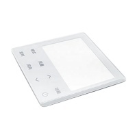 Panel de cristal negro personalizado, electrodomésticos de cocina, resistente a altas temperaturas, superficie táctil, hoteles, decoración Solar plana Industrial