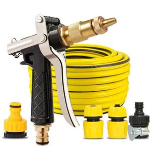 Pistolet à eau haute pression avec tuyau, outil de lavage de voiture, outil de jardin, buse en métal, alimenté par l'eau du robinet, modèle HTZ - Product Image 5
