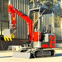 Nouveauté : Mini-pelle 1,2T avec machine robuste, hydraulique fluide et commandes précises pour les travaux de construction exigeants