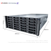 XFusion FusionServer G5500-V7 en stock, serveur AI en rack 4U, double socket, 10 GPU, 24 baies, 12 NVMe, 3 OCP, livraison rapide, entreprise HPC