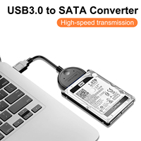 Convertisseur USB3.0 vers SATA en gros, adaptateur USB a compatible avec les SSD de 2,5 pouces