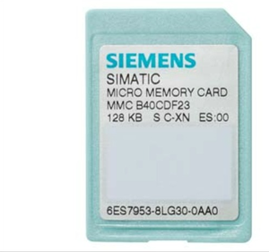 6ES7953 8LF31 0AA0 SIMATIC S7, การ์ดหน่วยความจำสำหรับ S7 300/C7/ET 200, 3.3V Nflash, 64 - Product Image 1