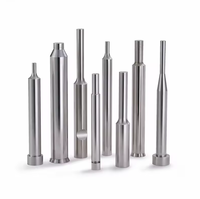 Pin eyector de cabeza cónica DIN1530d Skd61 para piezas de molde, electrodoméstico, tratamiento en caliente, prototipado rápido y moldeo por inyección