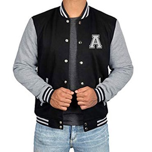 Chaqueta Varsity de Forro Polar para Hombre FI-6006 de Formula1 Industries, Diseño Invernal Impermeable y Ecológico, Precio de Fábrica, Nuevo Modelo 2021 - Product Image 2