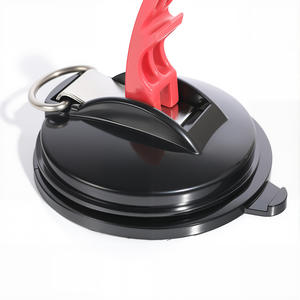 Гладкие секс-игрушки для взрослых, наручники на присоске, SM реквизит, тренировочные кожаные наручники, маленькие круглые альтернативные игрушечные наручники - Product Image 3