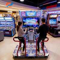 Machine d'arcade commerciale Pump It Up Phoenix Dance Simulator, borne de jeu de rythme à pédalier à monnayeur