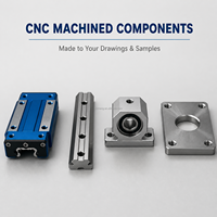 Composants de module linéaire de précision usinés sur mesure en acier inoxydable/aluminium par CNC de Shenzhen