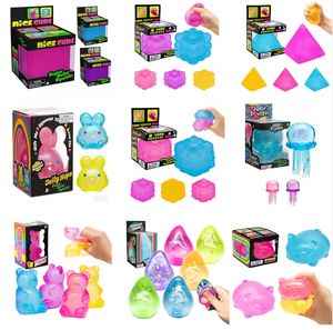 Schylling NeeDoh Nice Cube - Giocattolo Sensoriale Antistress con Cubo Super Solido - Product Image 1