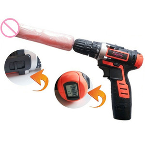 Scatola Personalizzata Gratuita - Macchina per Masturbazione Femminile Automatica Rotante con Trapano Elettrico e 4 Dildo, Accessori per l'Amore - Product Image 3