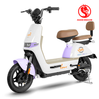 Vélo Électrique Urbain Adulte 500W avec Moteur Arrière, Longue Autonomie, Trottinette Électrique pour la Détente et les Promenades en Ville