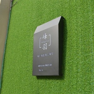 Insegna Luminosa LED Personalizzata per Esterni, Cartello Pubblicitario Decorativo in Acrilico e Metallo - Product Image 2