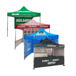 Kanopi Tenda Mobil 4M X 4M, Rakitan Gazebo/Atap Gazebo Heksagonal